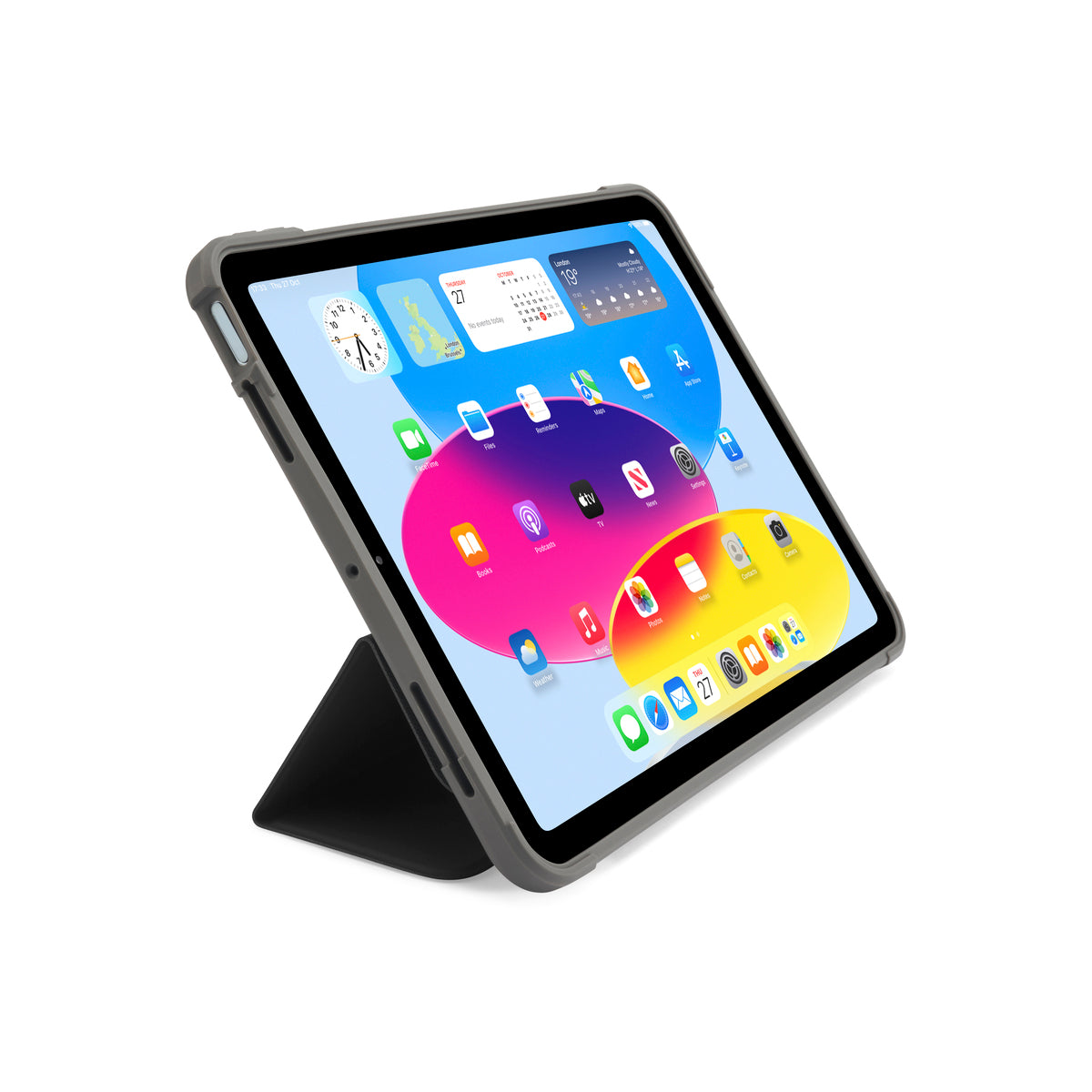 Pouzdro pro iPad Air 10,9" / 11"  Pipetto 360 Rugged Folio - černé