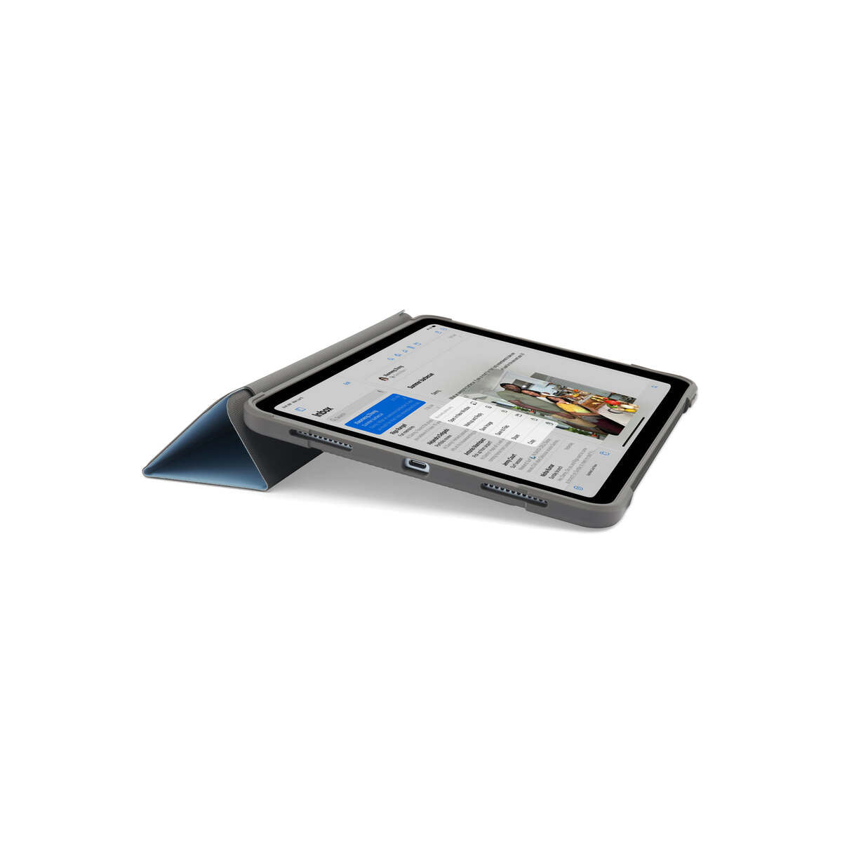 Obal pro iPad 11" Pipetto Shield 360 Folio Case - světle modrý - istyle.work