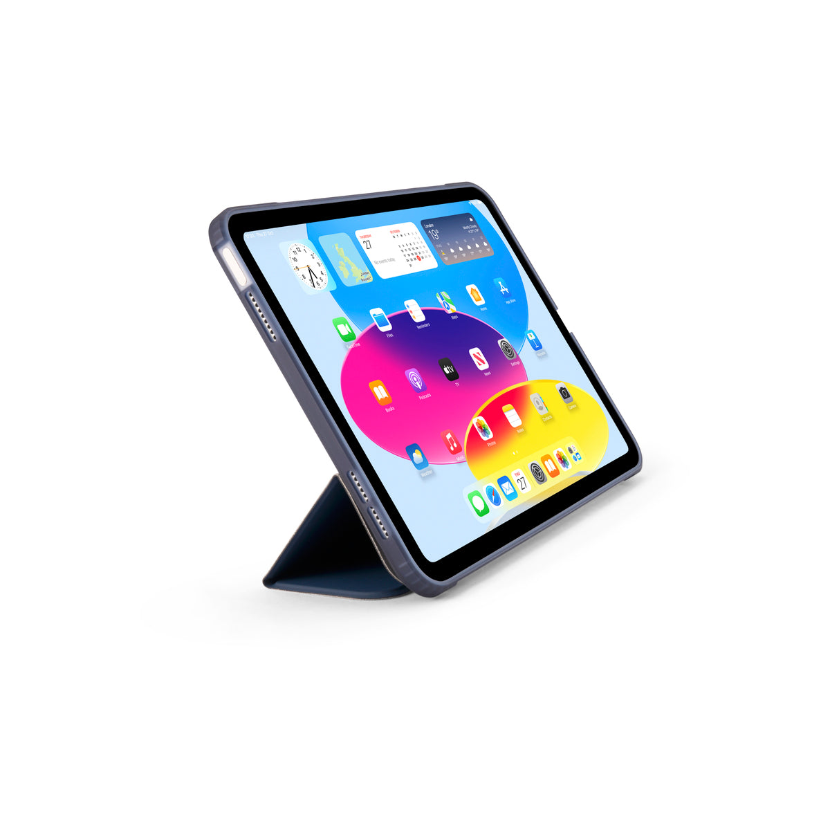 Pouzdro pro iPad 10.9" (2022) Pipetto Origami No1 Original Case - tmavě modré - istyle.work