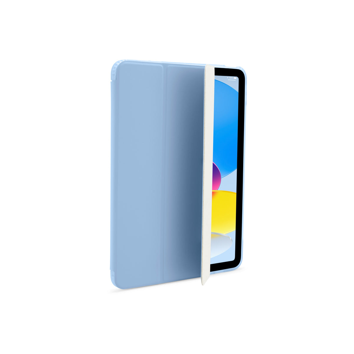 Pouzdro pro iPad 10,9" (2022) Pipetto Origami No7 Tri-Folio Case - světle modré - istyle.work