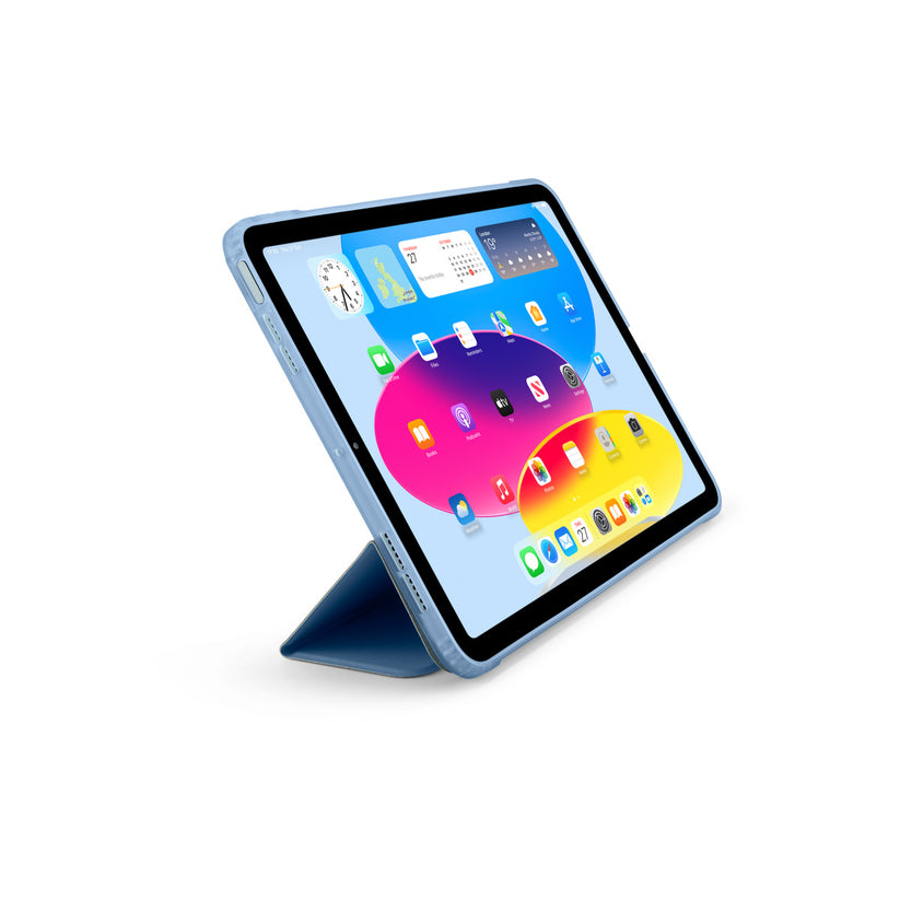 Pouzdro pro iPad 10,9" (2022) Pipetto Origami No7 Tri-Folio Case - světle modré - istyle.work