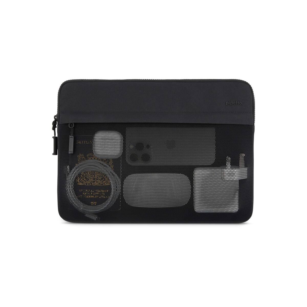 Pouzdro pro MacBook 14" Pipetto Expand Sleeve - černé