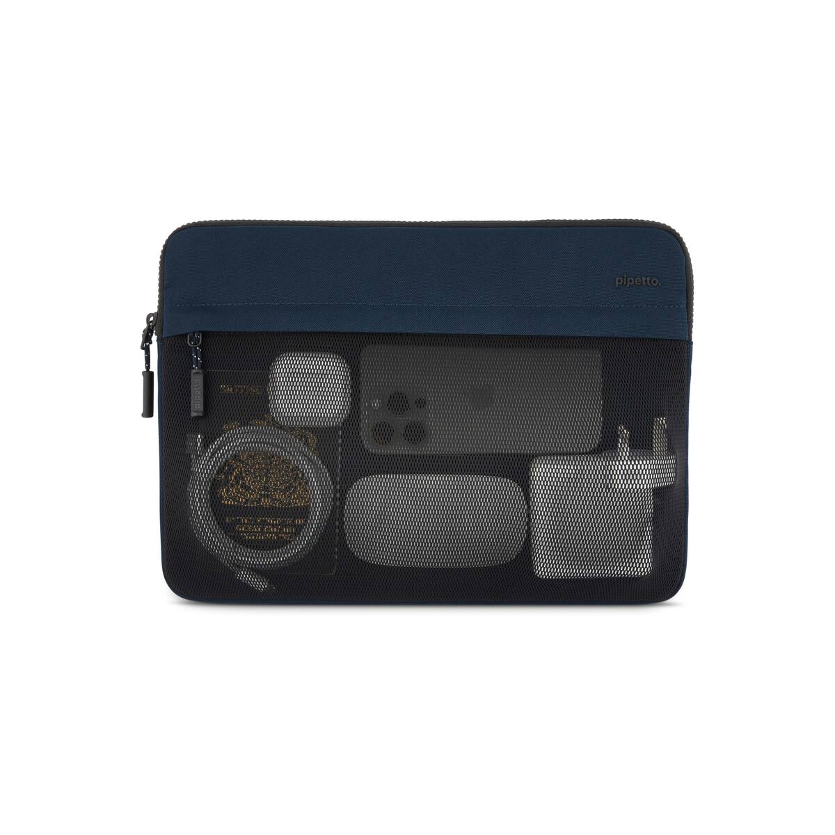 Pouzdro pro MacBook 14" Pipetto Expand Sleeve - tmavě modré - istyle.work