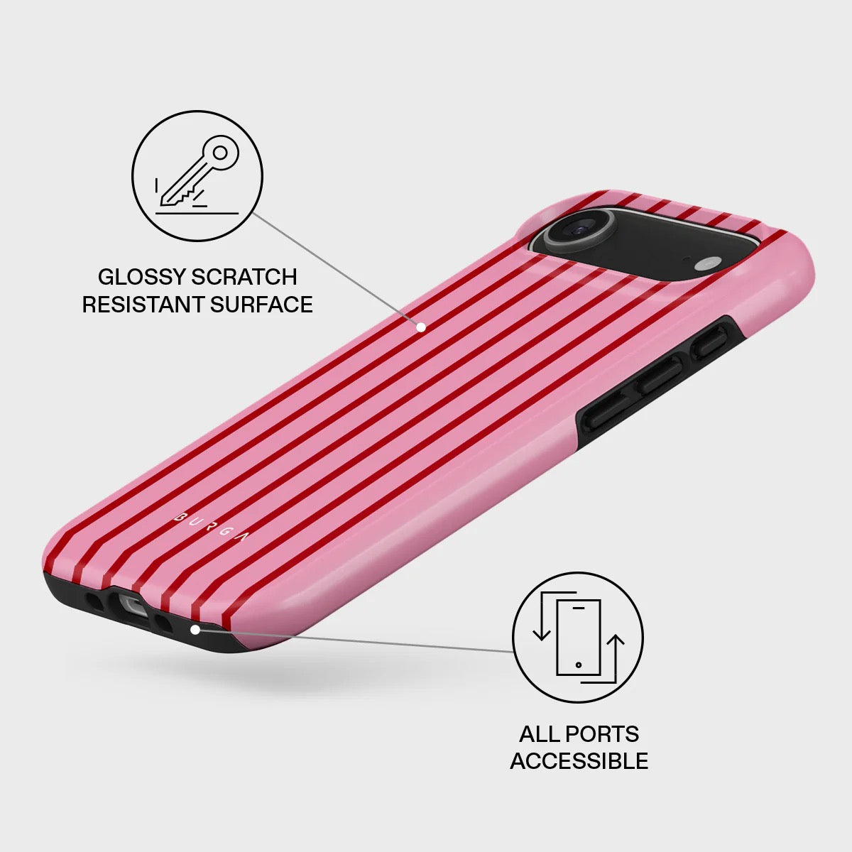 Kryt pro iPhone Air Burga Favorite Bikini Tough MagSafe Case - bikini - istyle.work