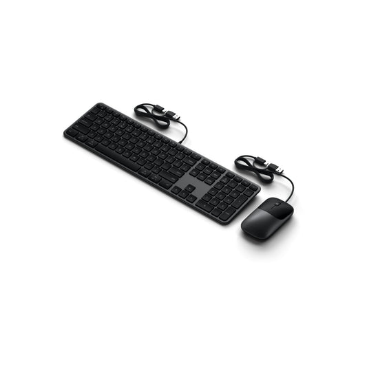 Klávesnice a myš Slim CLX3 Wired Combo Satechi - vesmírně černá