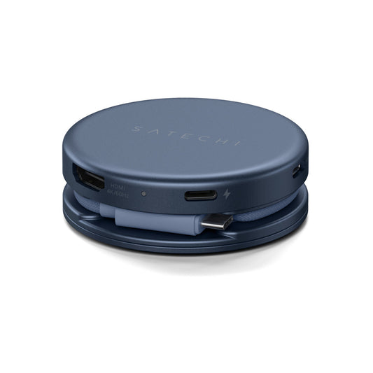 Satechi OntheGo 5-in-1 Multiport adaptér - indigo