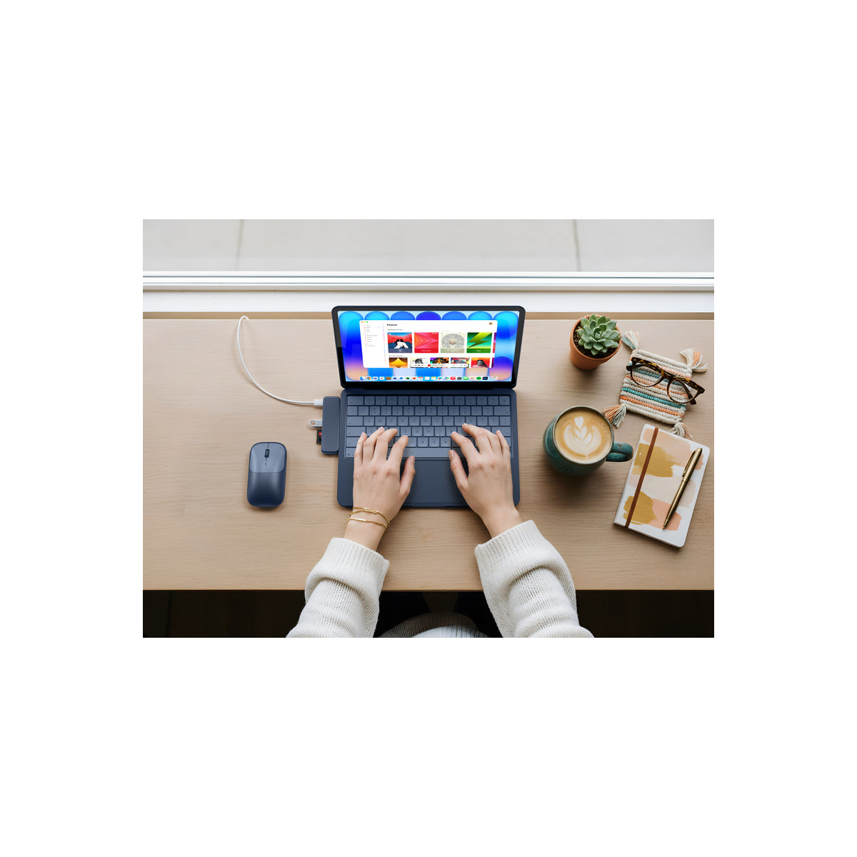 USB-C Snap Hub Satechi - indigo