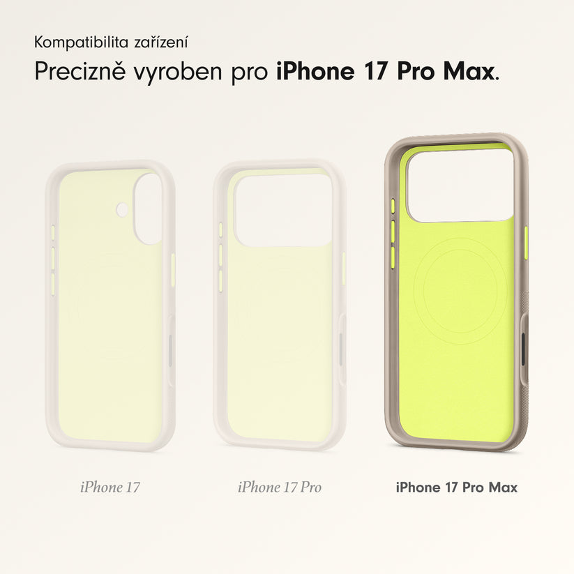 Odolný kryt pro iPhone 17 Pro Max Beats s MagSafe a ovladačem fotoaparátu - alpsky šedý - istyle.work