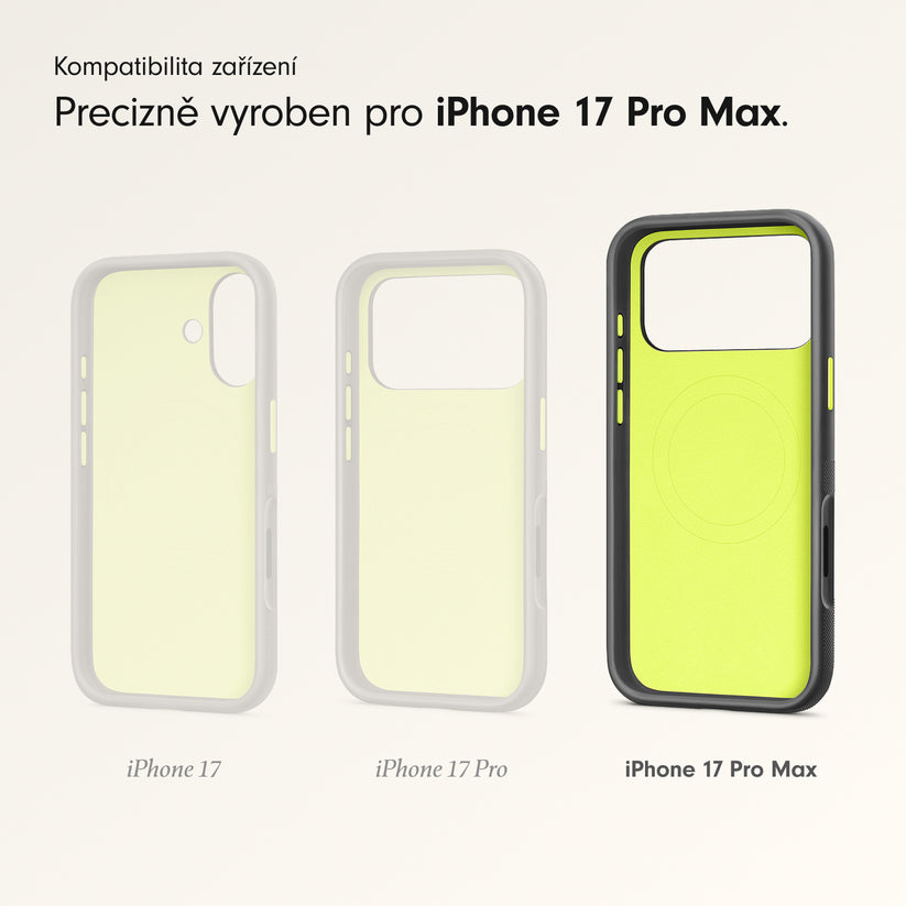 Odolný kryt pro iPhone 17 Pro Max Beats s MagSafe a ovladačem fotoaparátu - granitově šedý - istyle.work