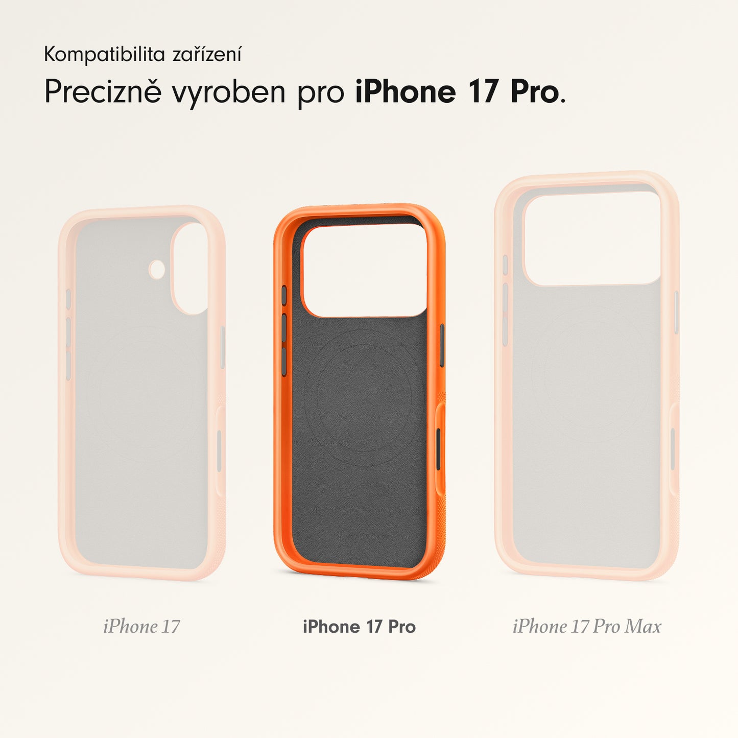 Odolný kryt pro iPhone 17 Pro Beats s MagSafe a ovladačem fotoaparátu - sierra oranžový - istyle.work