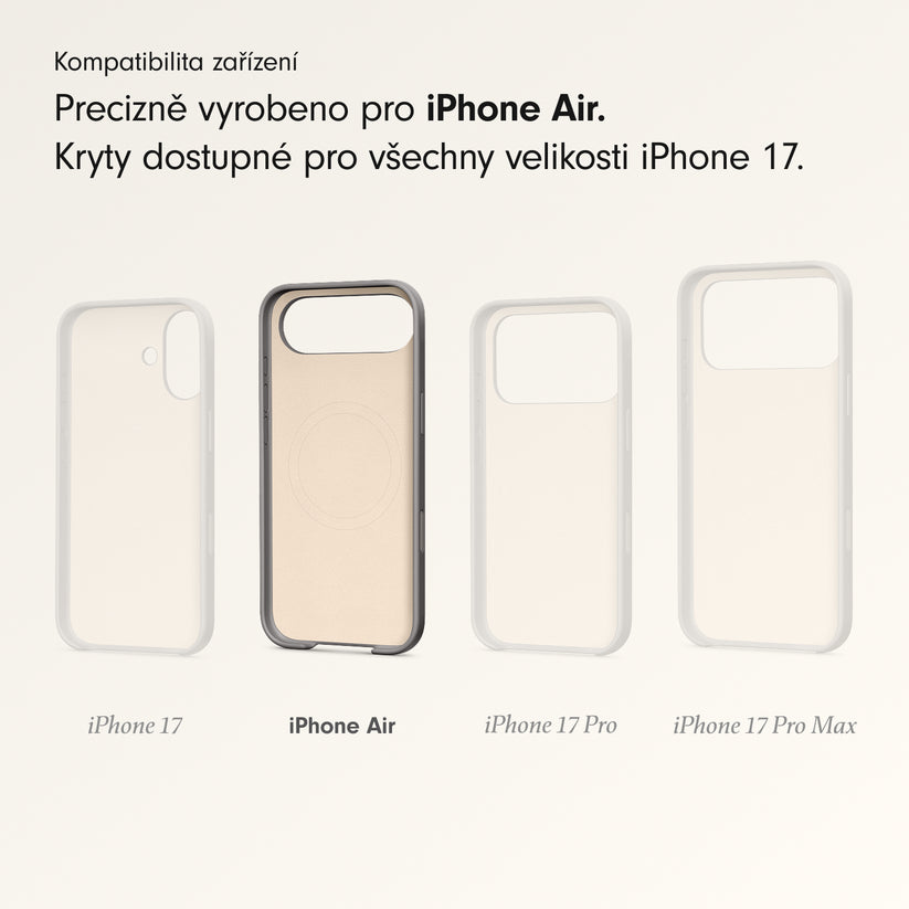 Kryt pro iPhone Air Beats s MagSafe a ovladačem fotoaparátu - granitově šedý - istyle.work