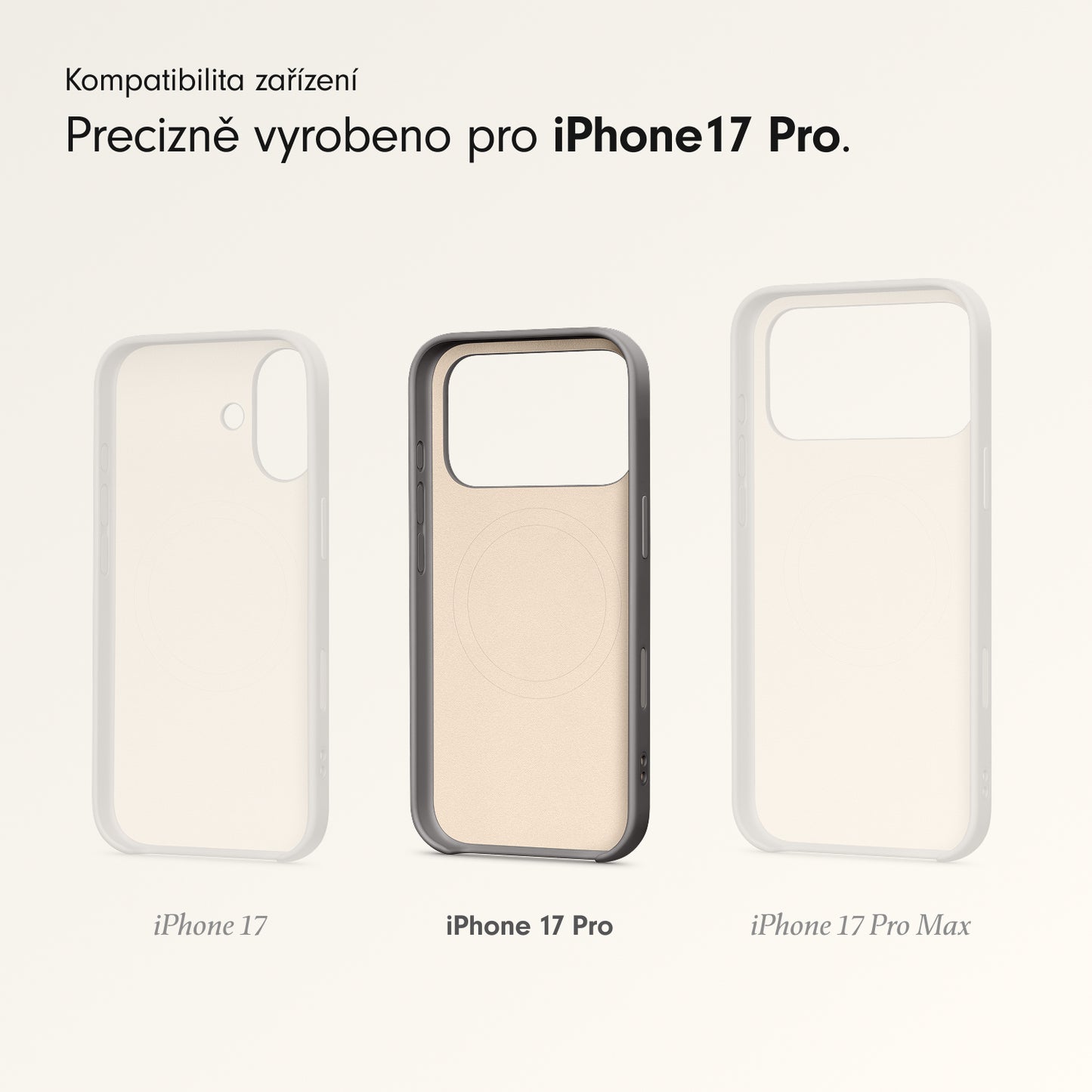 Kryt se stojánkem pro iPhone 17 Pro Beats s MagSafe a ovladačem fotoaparátu - granitově šedý - istyle.work