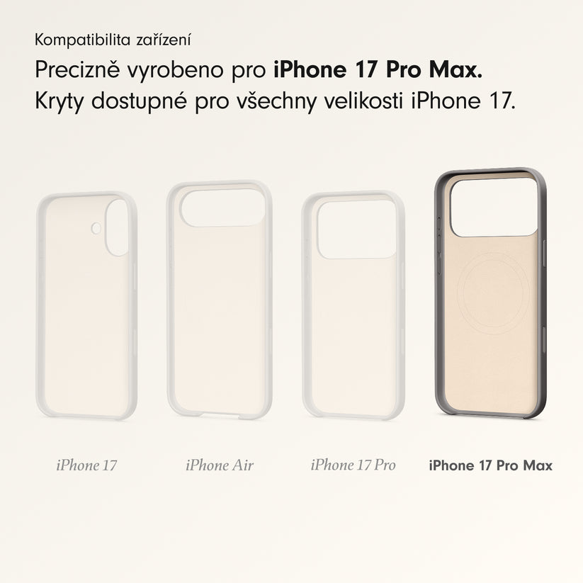 Kryt pro iPhone 17 Pro Max Beats s MagSafe a ovladačem fotoaparátu - granitově šedý - istyle.work