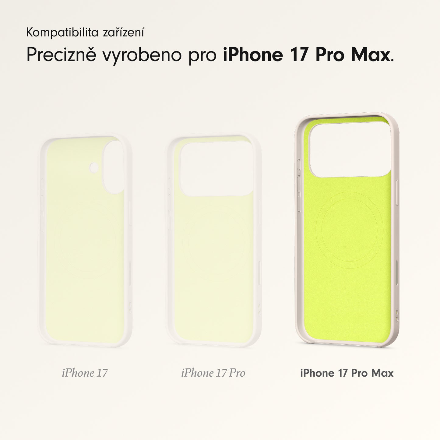 Kryt se stojánkem pro iPhone 17 Pro Max Beats s MagSafe a ovladačem fotoaparátu - vápencově šedý - istyle.work