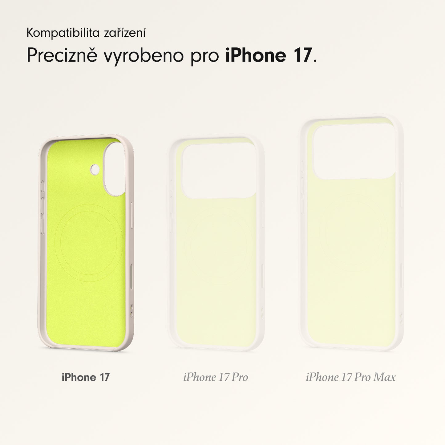 Kryt se stojánkem pro iPhone 17 Beats s MagSafe a ovladačem fotoaparátu - vápencově šedý - istyle.work