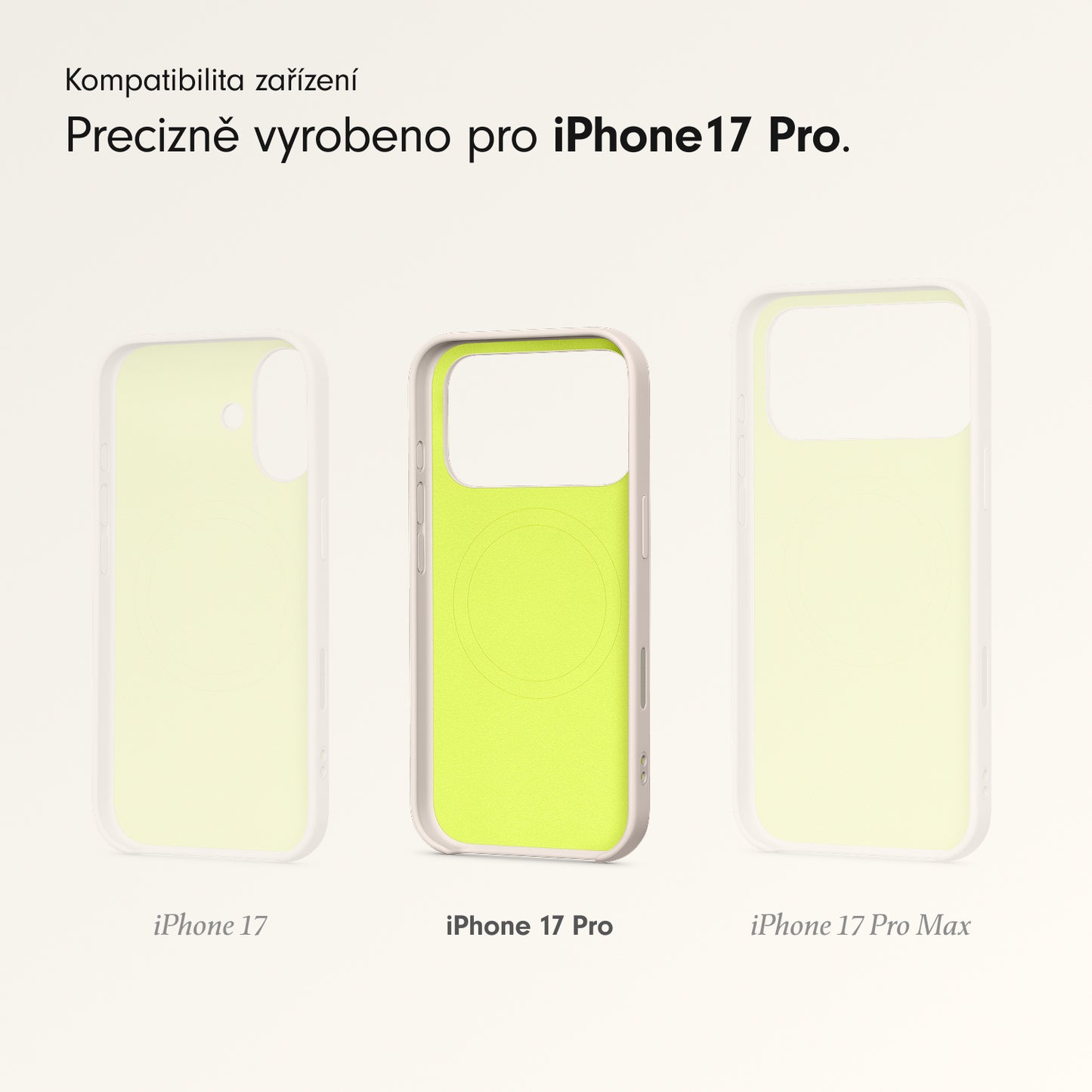 Kryt se stojánkem pro iPhone 17 Pro Beats s MagSafe a ovladačem fotoaparátu - vápencově šedý - istyle.work