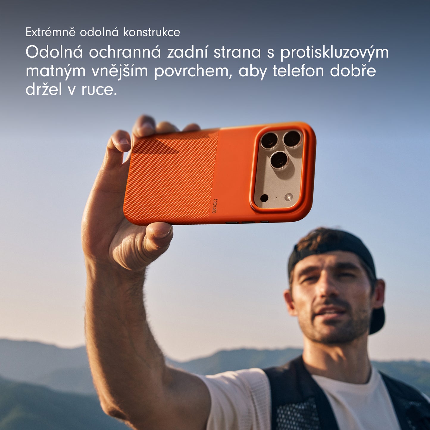 Odolný kryt pro iPhone 17 Pro Beats s MagSafe a ovladačem fotoaparátu - sierra oranžový - istyle.work
