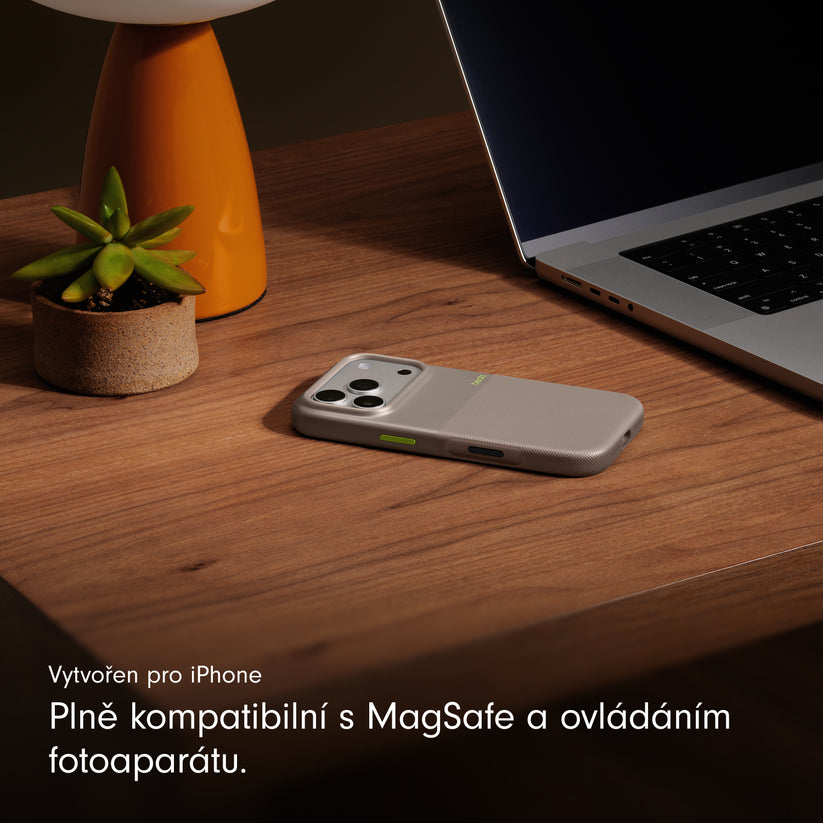Odolný kryt pro iPhone 17 Pro Beats s MagSafe a ovladačem fotoaparátu - alpsky šedý - istyle.work
