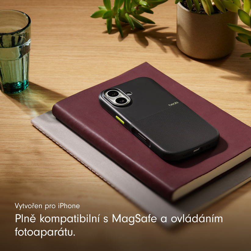 Odolný kryt pro iPhone 17 Beats s MagSafe a ovladačem fotoaparátu - everest černý - istyle.work