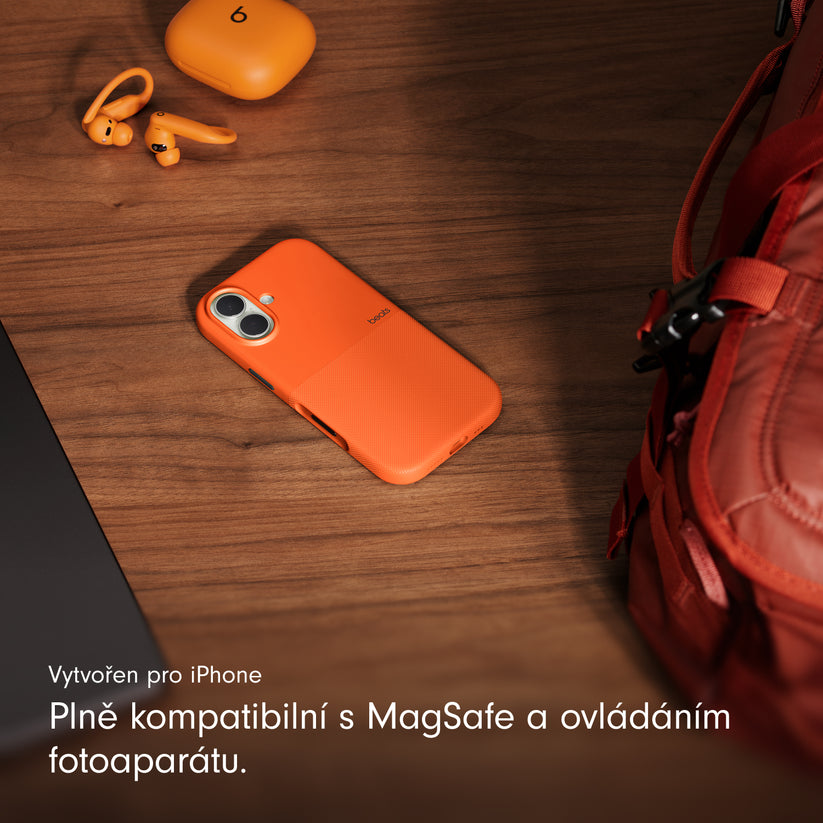 Odolný kryt pro iPhone 17 Beats s MagSafe a ovladačem fotoaparátu - sierra oranžový - istyle.work