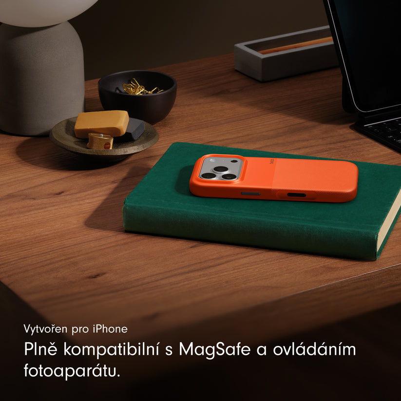 Odolný kryt pro iPhone 17 Pro Beats s MagSafe a ovladačem fotoaparátu - sierra oranžový - istyle.work