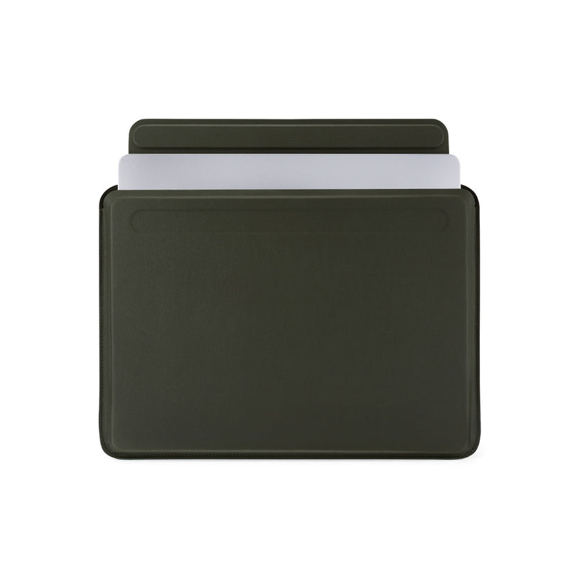 Obal pro MacBook 14" Pipetto Ultra Slim Sleeve - tmavě zelený - istyle.work