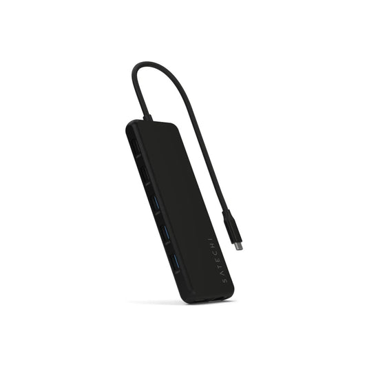 Hub Satechi 13in1 USB-C Triple Display Multiport Adapter - černý