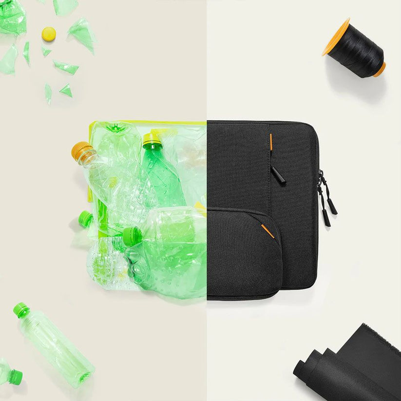 Pouzdro s brašnou pro MacBook 14" tomtoc Sleeve Kit - černé - istyle.work