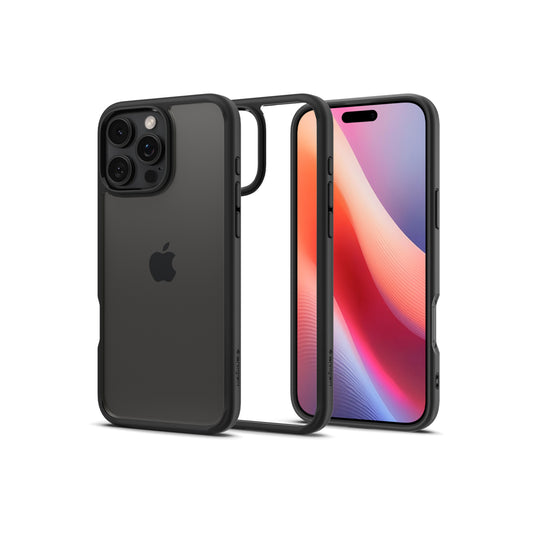 Kryt pro iPhone 16 Pro Max Spigen Crystal Hybrid - matně černý - istyle.work