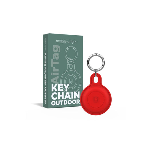 Přívěšek pro AirTag Mobile Origin Airtag Outdoor KeyChain - červený - istyle.work