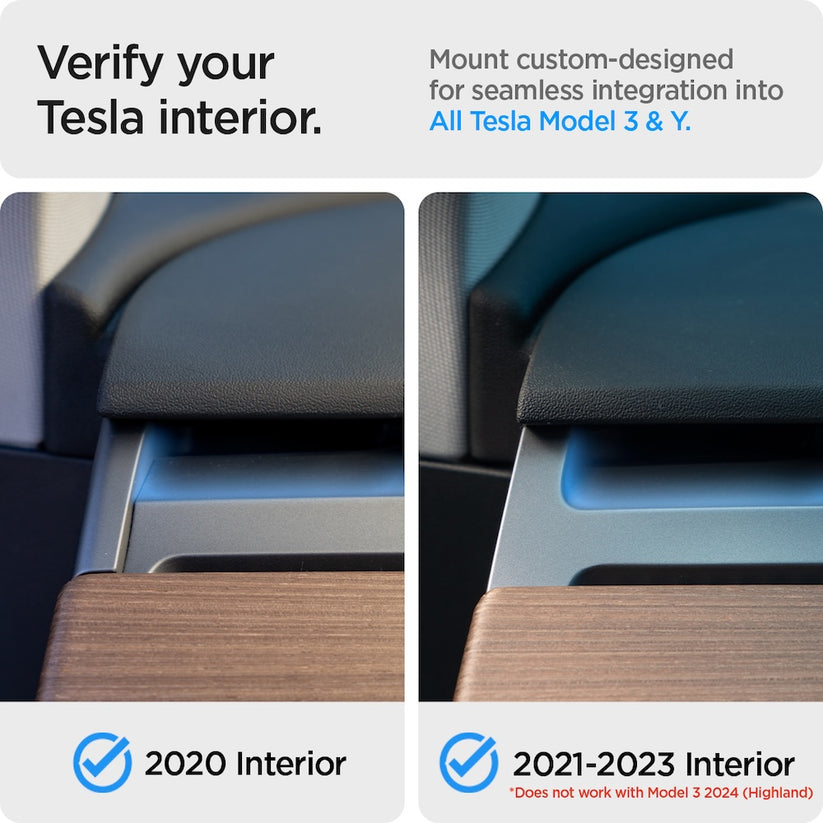 MagSafe držák Spigen Tesla OneTap MagSafe Car Mount - černá - istyle.work