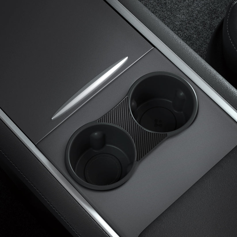 Držák nápojů Spigen Tesla Center Console Cup Holder Insert - černý - istyle.work