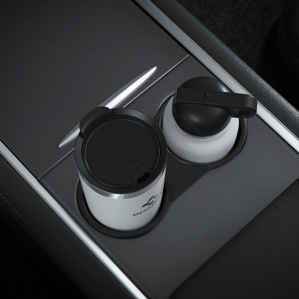 Držák nápojů Spigen Tesla Center Console Cup Holder Insert - černý - istyle.work