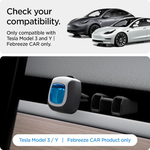 Osvěžovač vzduchu do Tesly Spigen Tesla Air freshener Adapter - černý - istyle.work