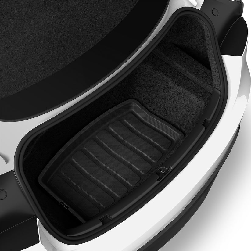Podložka do kufru zadní Spigen Tesla Car Mat Rear Trunk - černá - istyle.work