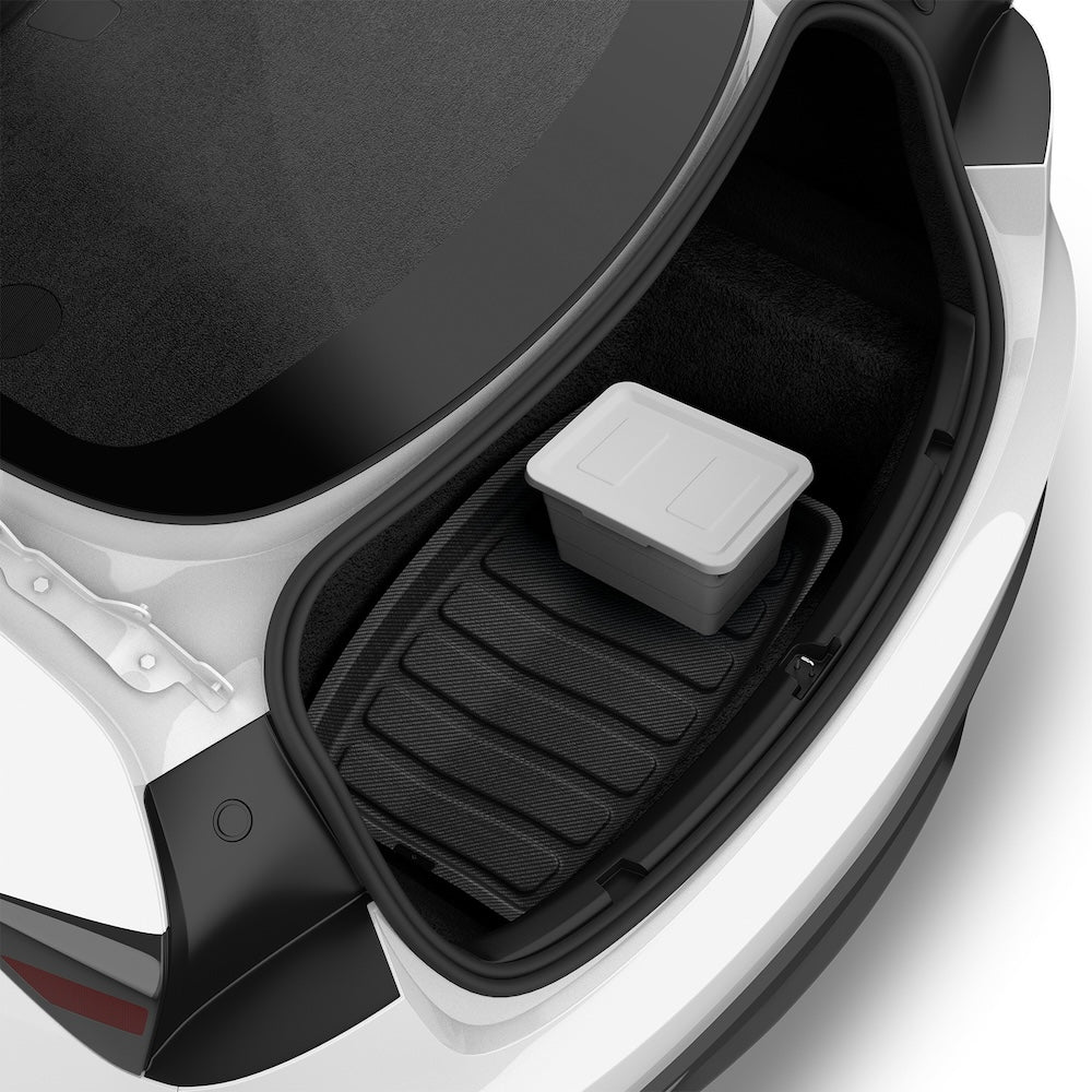 Podložka do kufru zadní Spigen Tesla Car Mat Rear Trunk - černá - istyle.work