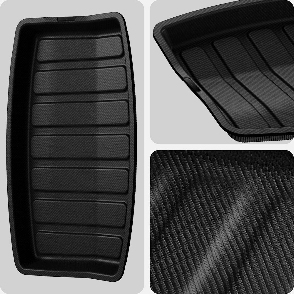 Podložka do kufru zadní Spigen Tesla Car Mat Rear Trunk - černá - istyle.work
