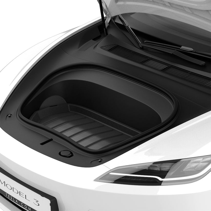 Podložka do kufru přední Spigen Tesla Car Mat Front Trunk - černá - istyle.work