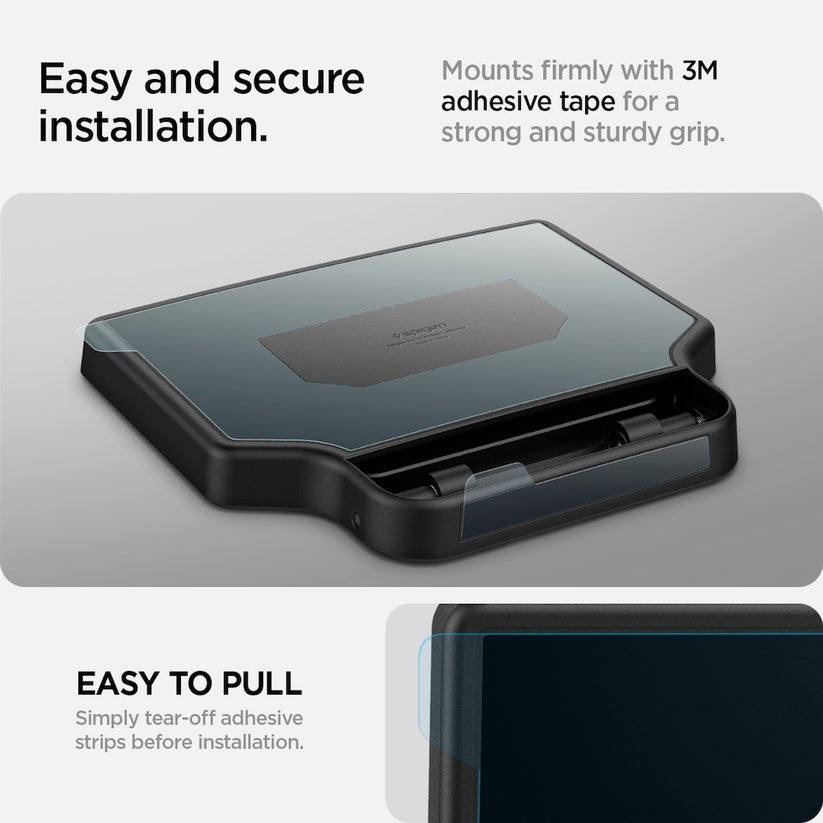 Velký skrytý úložný box Spigen Tesla Center Console Organizer Hidden Storage Box - černý - istyle.work