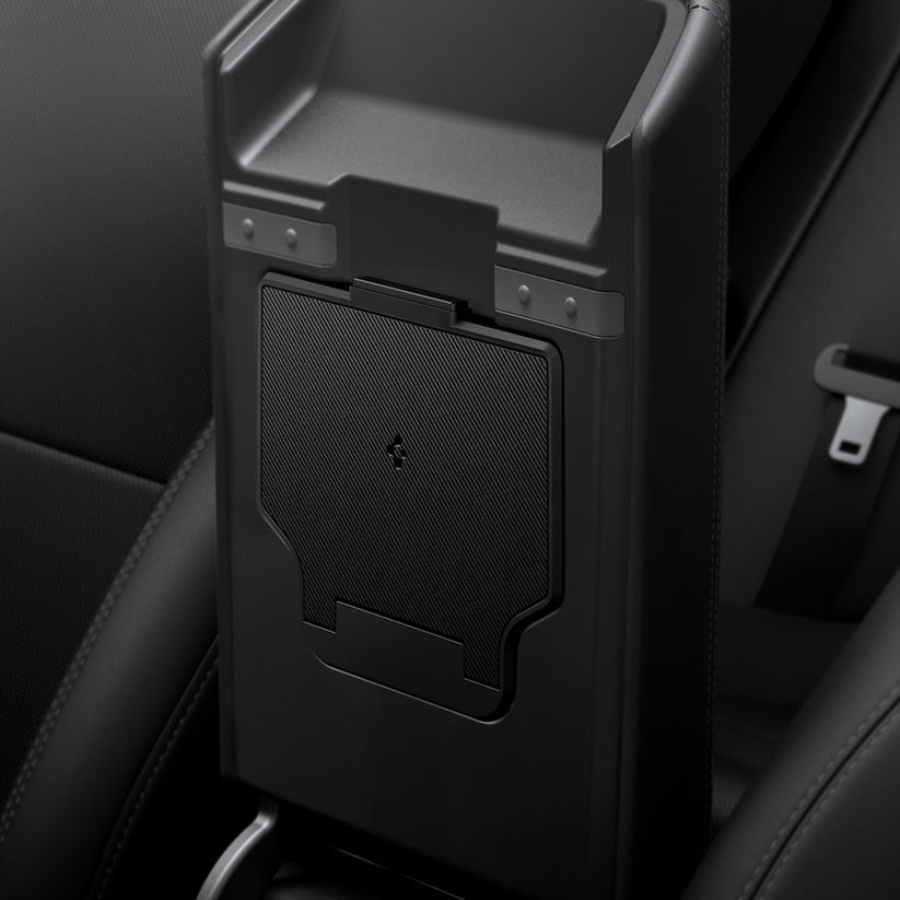 Velký skrytý úložný box Spigen Tesla Center Console Organizer Hidden Storage Box - černý - istyle.work