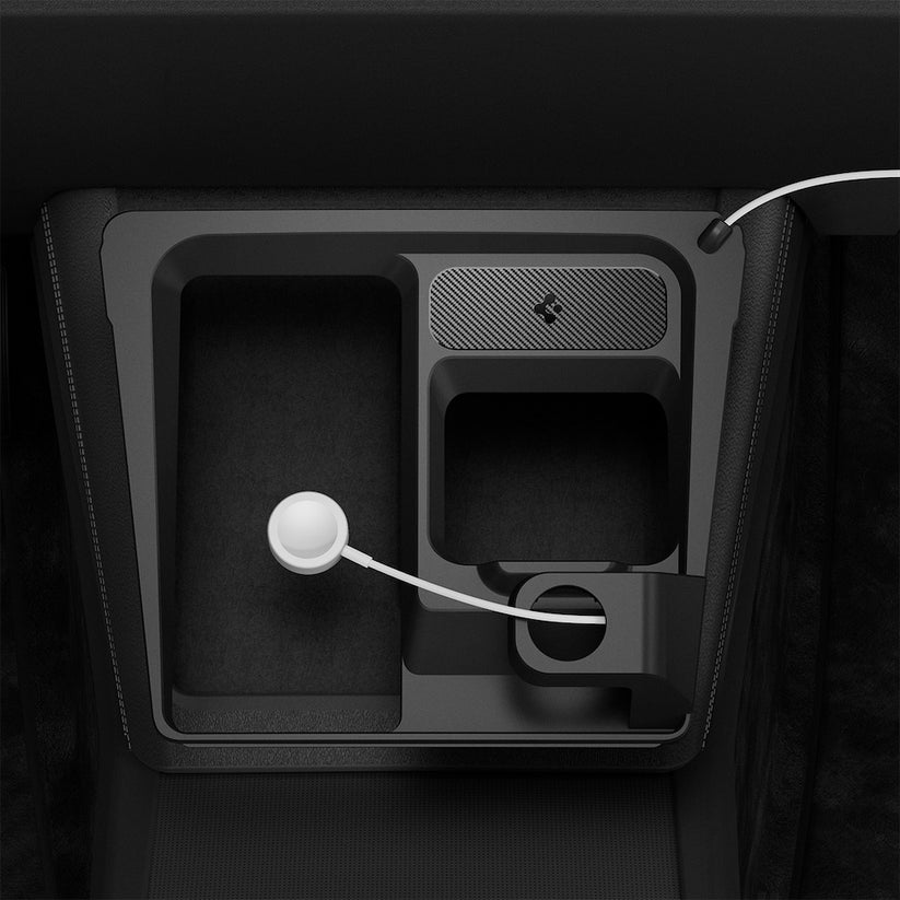 Nabíjecí stanice Spigen Tesla 3 in 1 Wireless Charging Hub Mount - černá - istyle.work