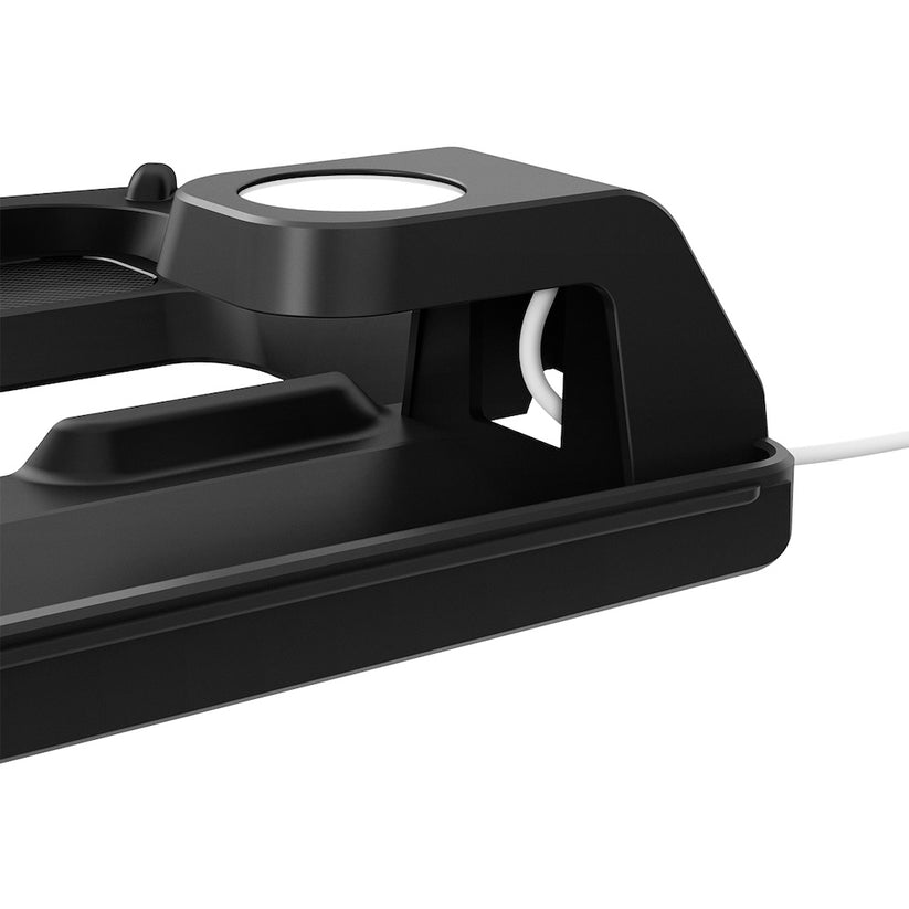 Nabíjecí stanice Spigen Tesla 3 in 1 Wireless Charging Hub Mount - černá - istyle.work