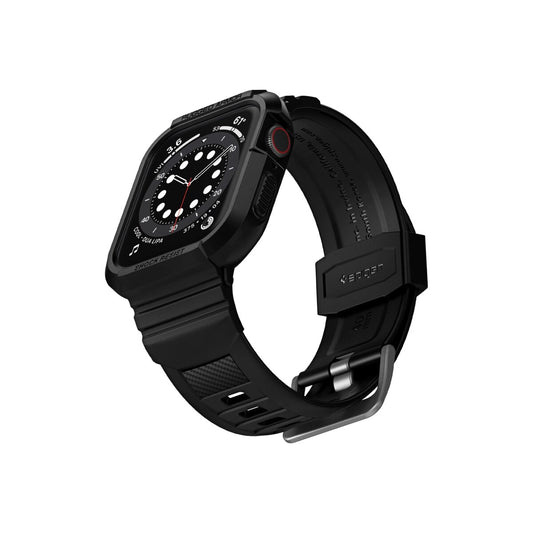 Řemínek pro Apple Watch 30/40/41 mm Spigen Rugged Armor Pro - černá - istyle.work