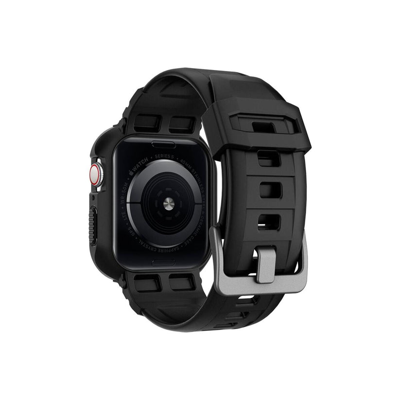 Řemínek pro Apple Watch 30/40/41 mm Spigen Rugged Armor Pro - černá - istyle.work