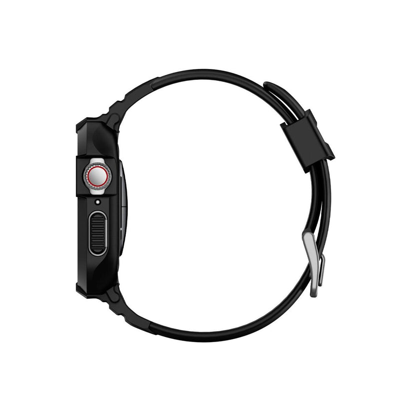 Řemínek pro Apple Watch 30/40/41 mm Spigen Rugged Armor Pro - černá - istyle.work