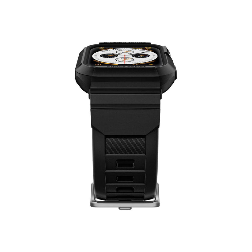 Řemínek pro Apple Watch 30/40/41 mm Spigen Rugged Armor Pro - černá - istyle.work