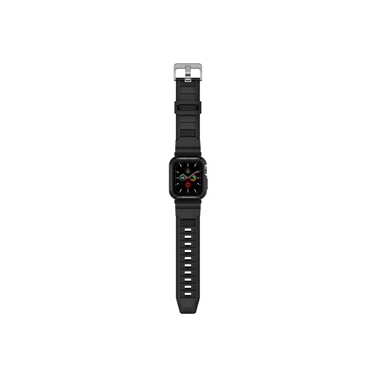 Řemínek pro Apple Watch 30/40/41 mm Spigen Rugged Armor Pro - černá - istyle.work