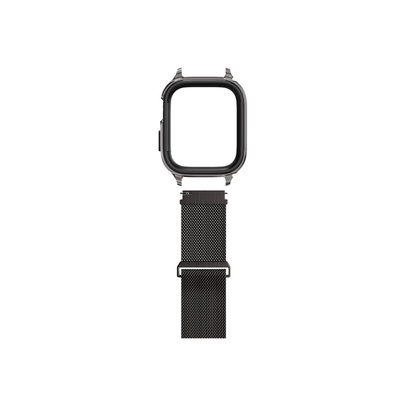 Řemínek pro Apple Watch 42/44/45/49 mm Spigen Metal Fit Pro - šedý - istyle.work