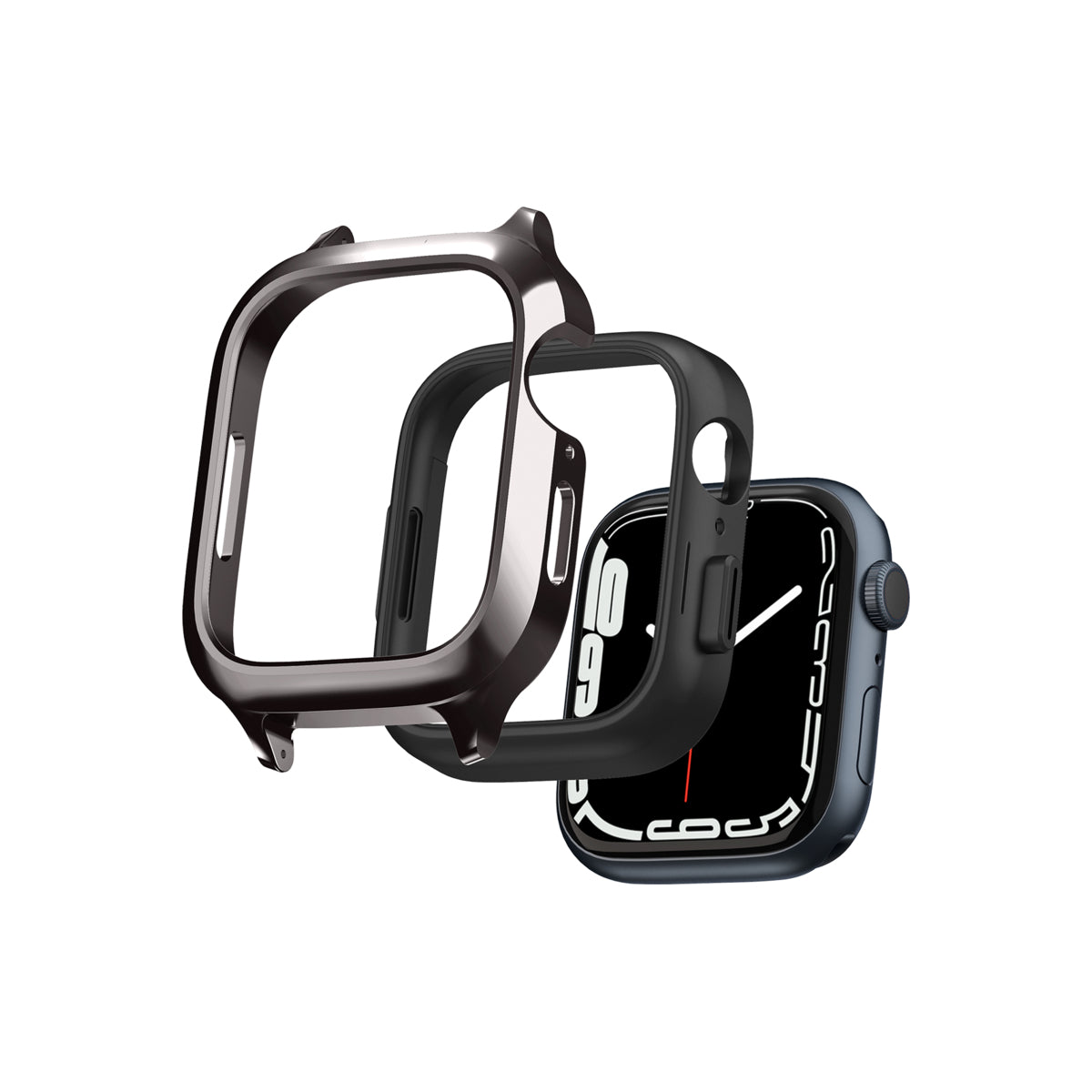 Řemínek pro Apple Watch 42/44/45/49 mm Spigen Metal Fit Pro - šedý - istyle.work