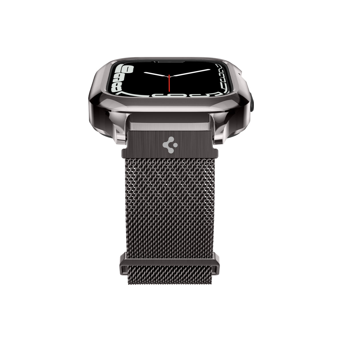 Řemínek pro Apple Watch 42/44/45/49 mm Spigen Metal Fit Pro - šedý - istyle.work